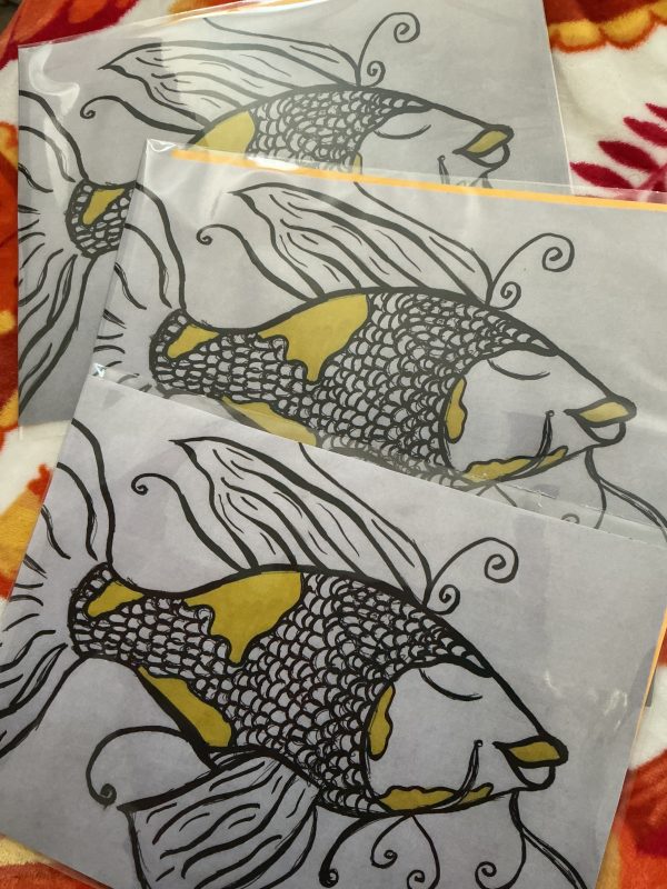 Golden Koi - 8 x 10 Print