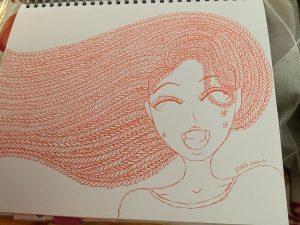 img_3009 Orange Fern Fro Girl